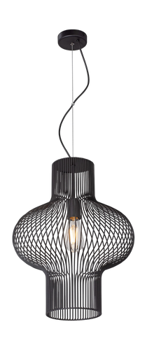 Светильник VITALUCE v2590-1/1s, 1хe27 макс. 40вт черный, крупный план
