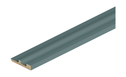 Профиль STELLA финиш мдф ритм, делюкс, олива, 2700x64x12, фото