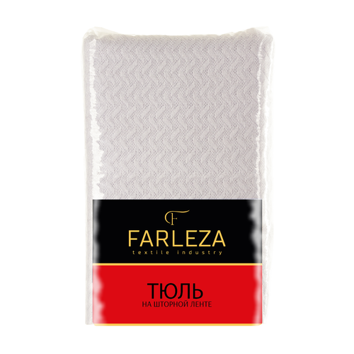 Штора тюлевая FARLEZA гипюр абстракт 300х280 беж., детальное фото