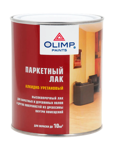 Лак паркетный OLIMP матовый, картинка