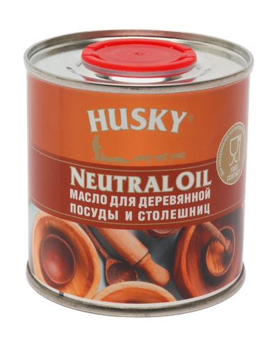 Масло HUSKY SIBERIAN д/деревянной посуды и столешниц, крупный план