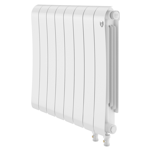 Радиатор ROYAL THERMO биметаллический Infinity 500 Bianco Traffico VR80 - 8 секц., картинка
