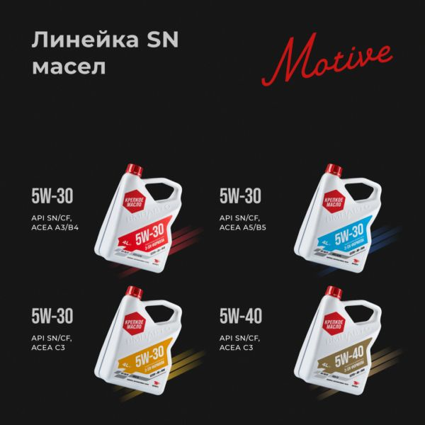 Моторное масло ВМПАВТО 3-SN 5w30 A3/B4, SN/CF синтетическое 4 л, превью