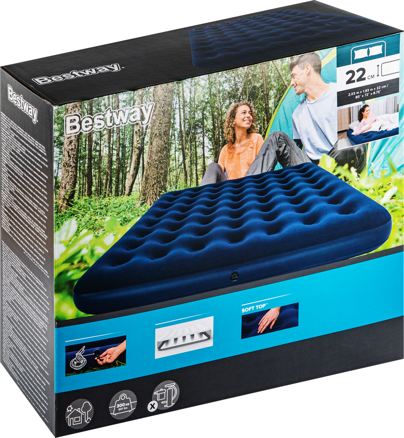 Матрас надувной BESTWAY 203х183х22см, Арт. 67004, превью