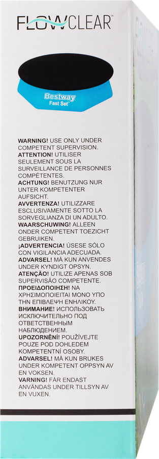 Тент для бассейна с надувным бортом BESTWAY Flowclear 244см, Арт. 58032, превью