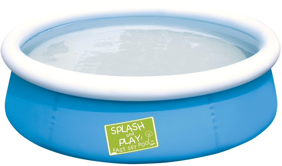 Бассейн детский BESTWAY Splash and Play! 477л 152х38см, с надувным бортом, Арт. 57241, превью