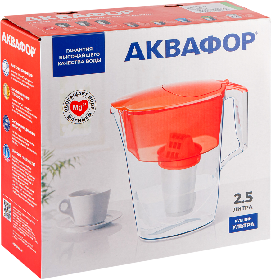 Фильтр-кувшин АКВАФОР Ультра, предпросмотр