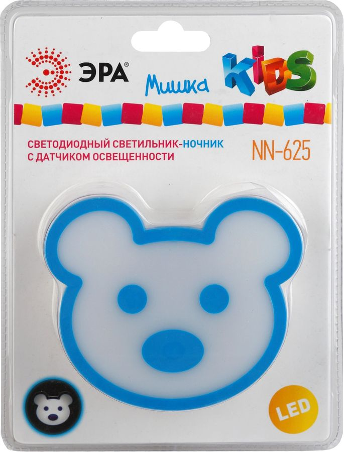 Ночник ЭРА дет.NN-625-LS-BU синий/желтый, превью