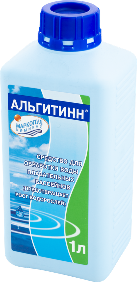Средство для бассейнов МАРКОПУЛ Альгитинн для уничтожения водорослей, 1л, предпросмотр