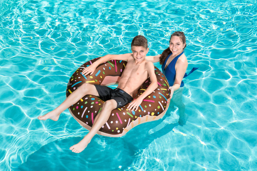 Круг для плавания надувной BESTWAY Summer Flavors Пончик d=107см, Арт. 36118, предпросмотр