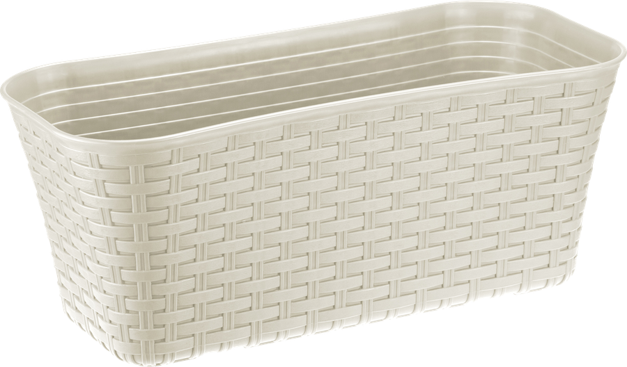Ящик балконный IDEA 40см, ротанг, Арт. М3225, превью