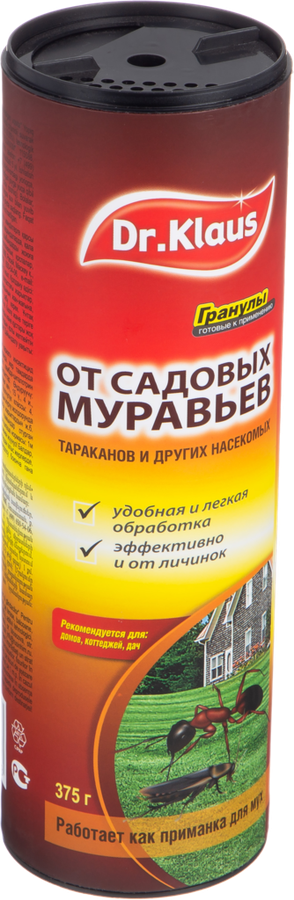 Средство от вредителей DR.KLAUS муравьев и др. насекомых гранулы, предпросмотр