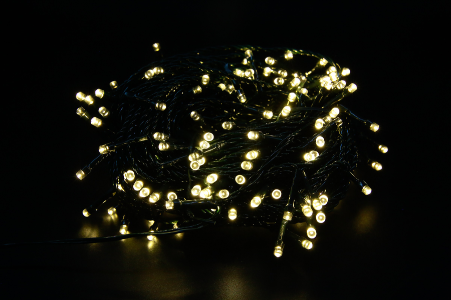 Электрогирлянда HOMECLUB 200LED-ламп, 15м, теплый белый, IP20 Арт. 19-201038/BLS2010, превью