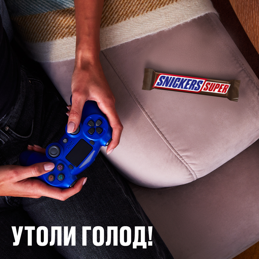 Шоколадные батончики SNICKERS Super, 80г, превью