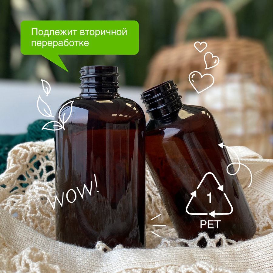 Жидкое мыло для рук и тела SYNERGETIC Карамельное яблоко и ваниль, 380мл, предпросмотр