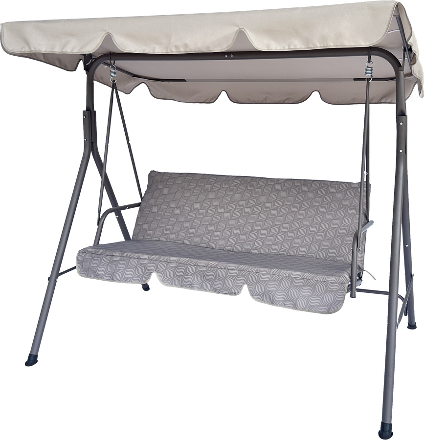 Качели GIARDINO CLUB 170х110х153см 3-х местные, Арт. QDT38M+05-st, превью