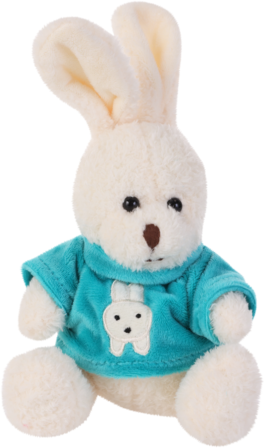 Игрушка мягкая BIGGA Зайчик, 15см, Арт. 044562-6, превью
