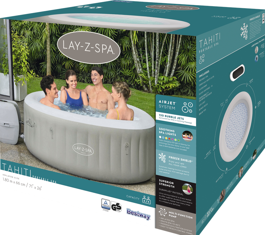 Спа-бассейн BESTWAY 180х66см, Арт. 60007/60001, превью