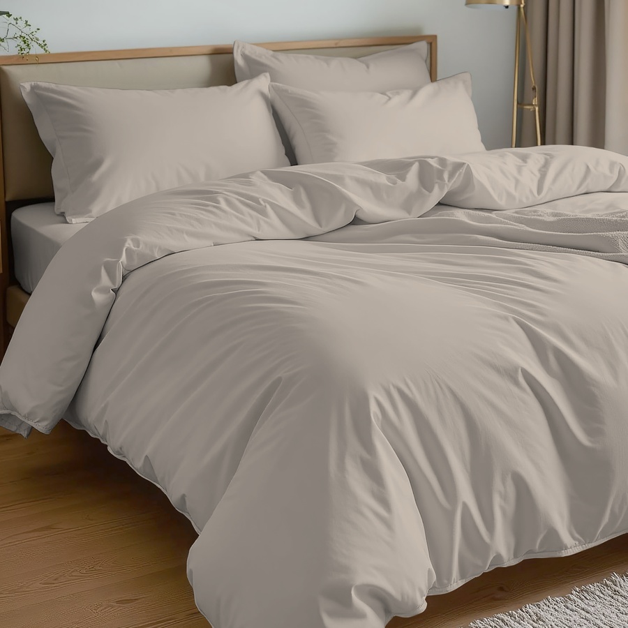Пододеяльник HOMECLUB 175x215(+/-3)см, цвет жемчужный, Арт. HCDC-S-175-PE, превью