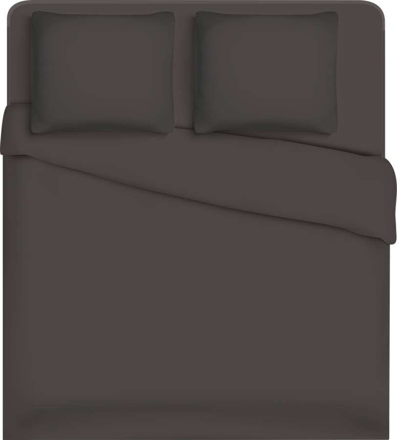 Пододеяльник HOMECLUB 200х220/215см, цвет графит, Арт. HCDC-S-200-GR, превью