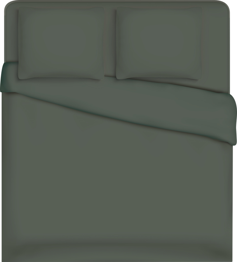 Простыня на резинке HOMECLUB 180x200(+/-3)см, зеленая, Арт. HCBS-S-18-EN, предпросмотр