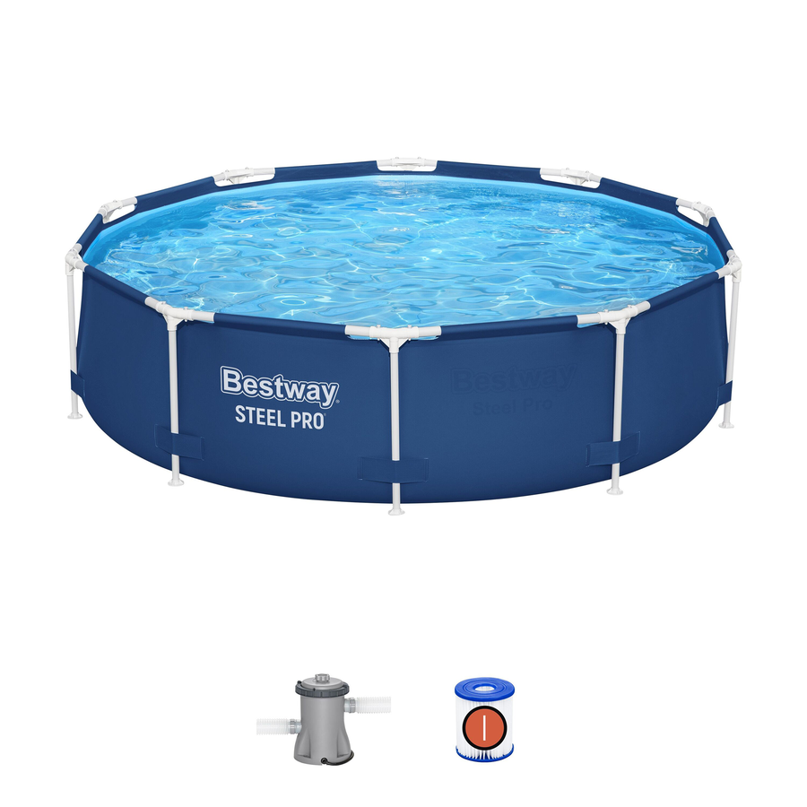 Бассейн каркасный BESTWAY 305x305x76см 4678л, с фильтром-насосом, Арт. 56679, предпросмотр