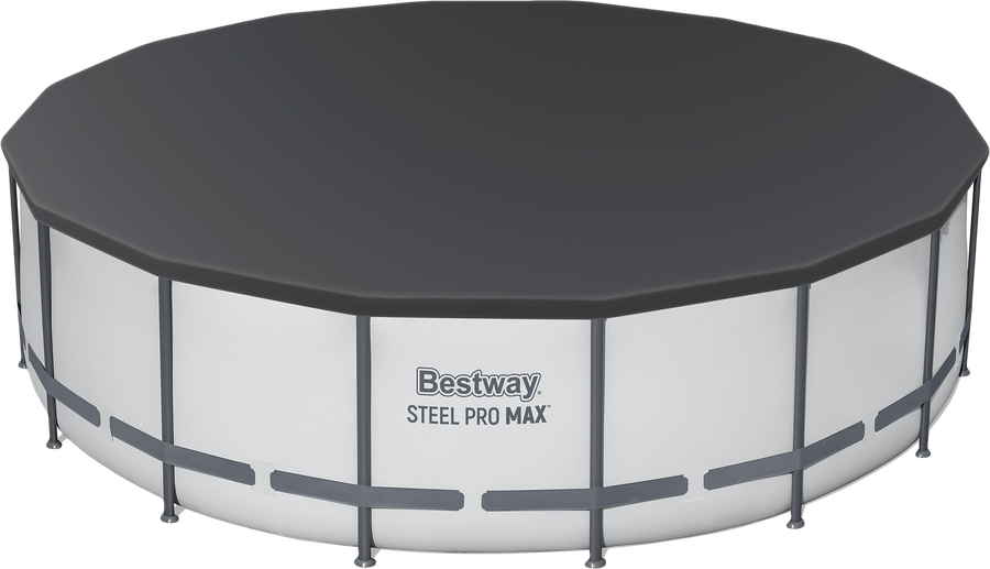 Бассейн каркасный BESTWAY Steel Pro Max 488x122см 19480л, с фильтром-насосом, Арт. 5612Z, предпросмотр