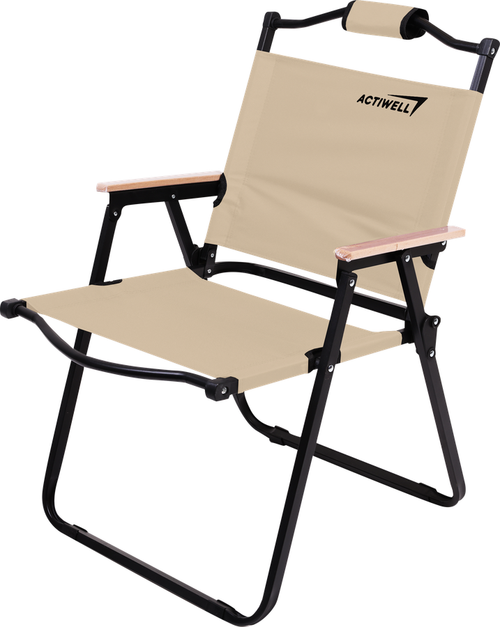Кресло складное ACTIWELL с подлокотниками из дерева, Арт. HTK55, предпросмотр