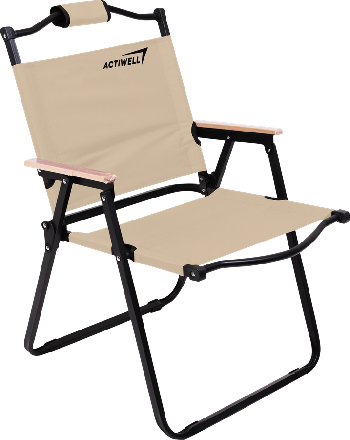 Кресло складное ACTIWELL с подлокотниками из дерева, Арт. HTK55, превью