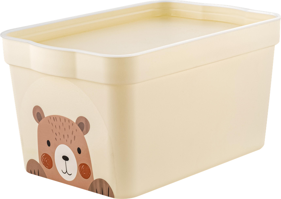Ящик для хранения SPIN&CLEAN Keeplex Happy Bear 21,1х14,1х11см, 2.3л, Арт. LA512311001, превью