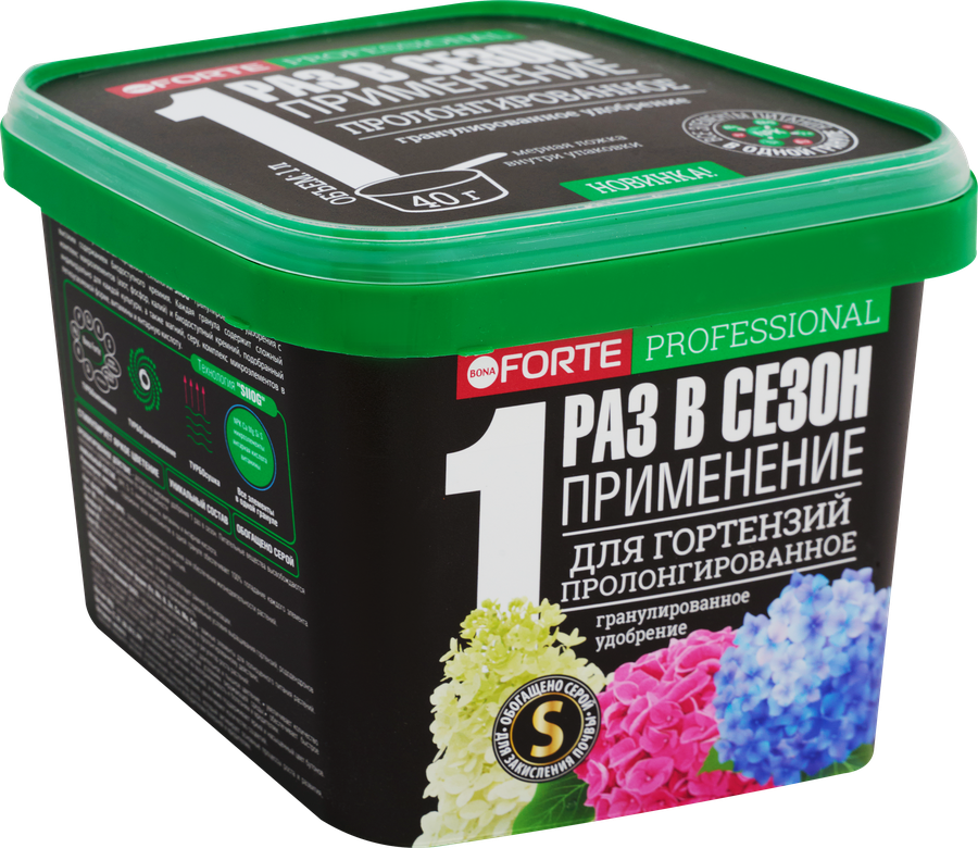 Удобрение для гортензий BONA FORTE с кремнием, 1л, предпросмотр