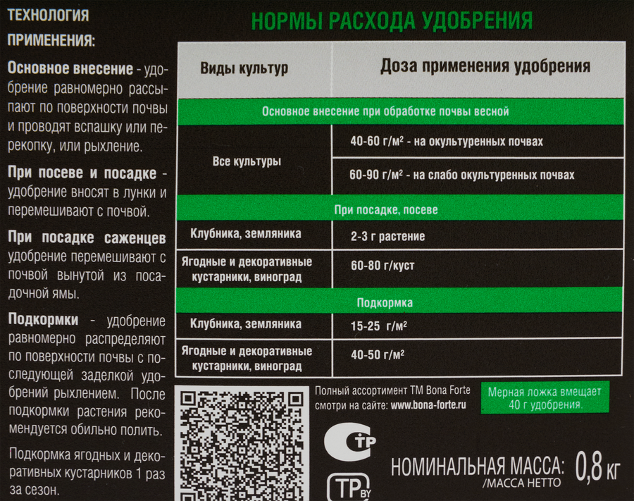 Удобрение для клубники и ягод BONA FORTE с кремнием, 1л, превью