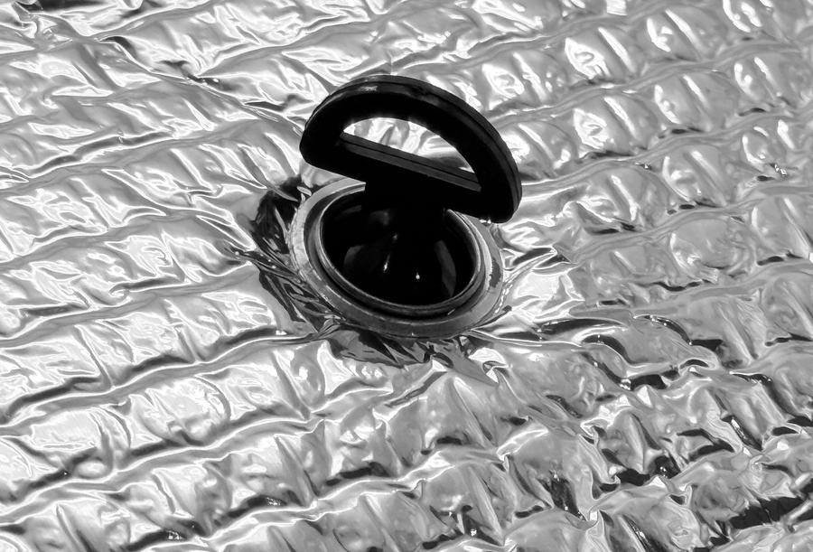 Шторка солнцезащитная ЛЕНТА 60х130см, Арт. 306105/YC-SS-001, превью