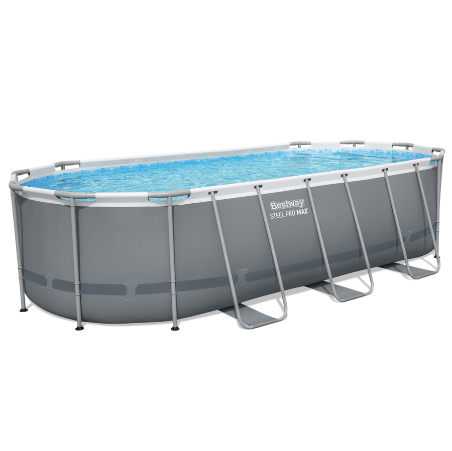 Бассейн каркасный BESTWAY Power Steel 549х274х122см, овальный, Арт. 56710, превью