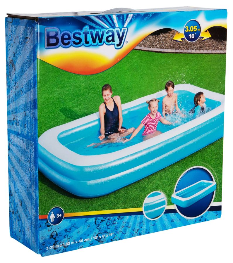 Бассейн надувной детский BESTWAY 305х183х46см, Арт. 54150, превью