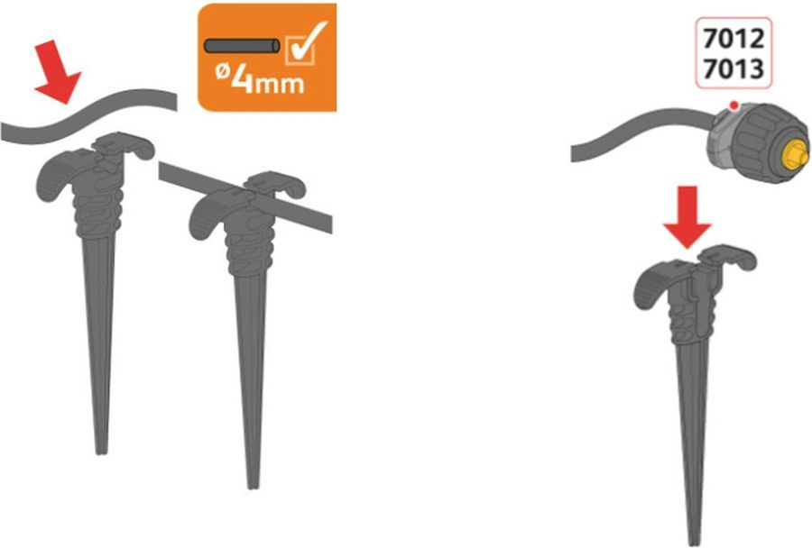 Комплект микрокапельного полива HOZELOCK Easy Drip Micro Kit, превью
