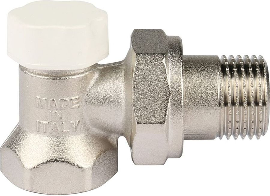 Клапан для радиатора латунь угловой 1/2" STOUT SVL, предпросмотр