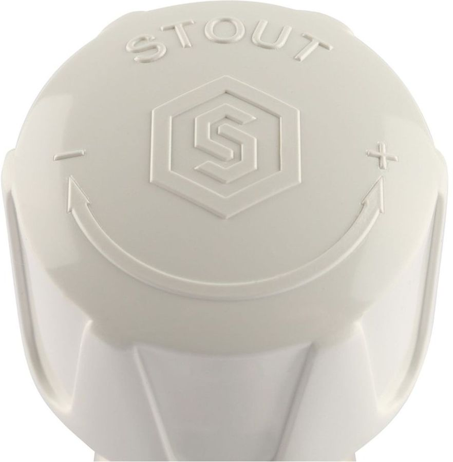 Клапан для радиатора латунь прямой 1/2" STOUT SVRs с неподъемным шпинделем, предпросмотр
