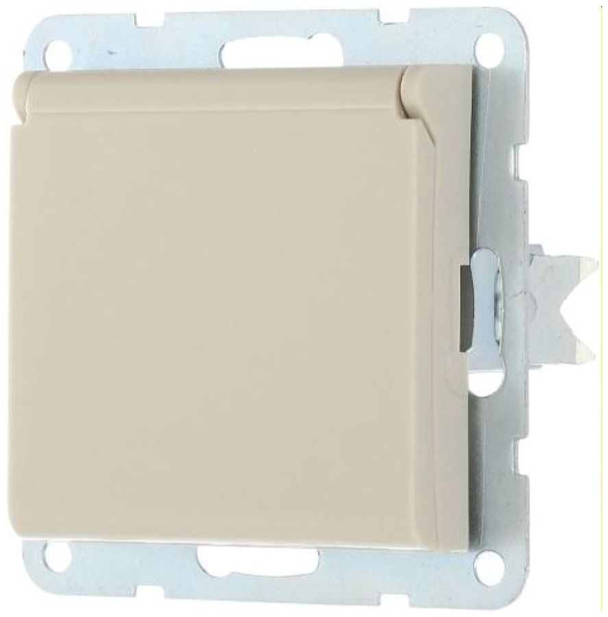 Розетка электрическая LK Studio LK60 863401 кремовый, превью