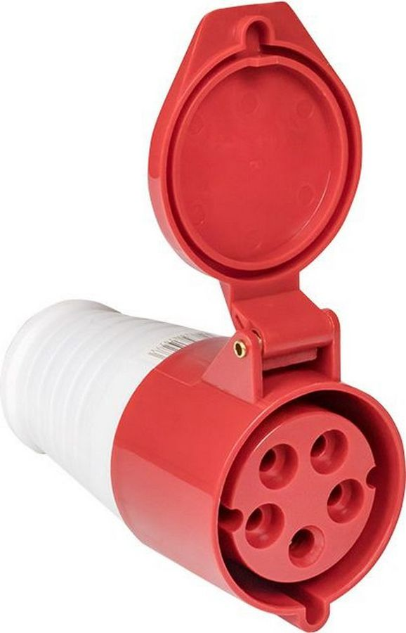 Розетка силовая EKF PROxima PS-225-32-380 красный, предпросмотр