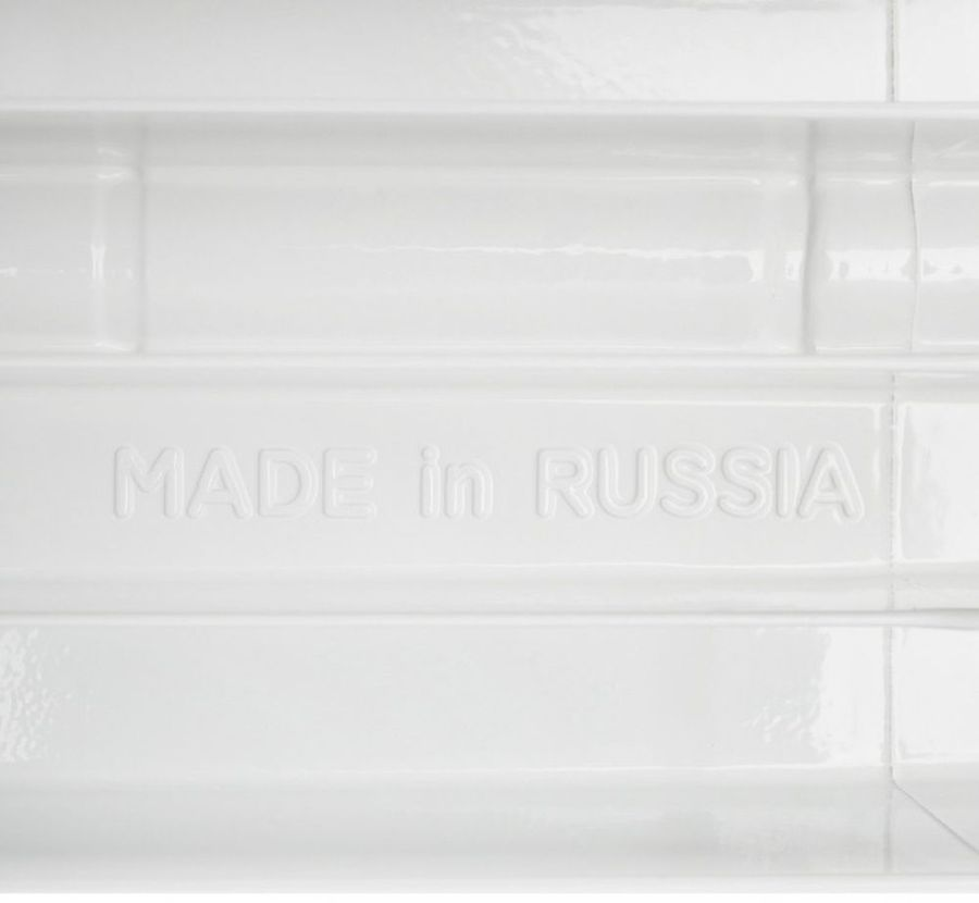 Радиатор биметаллический STOUT Space 500 4 секции боковое подключение RAL9016, предпросмотр