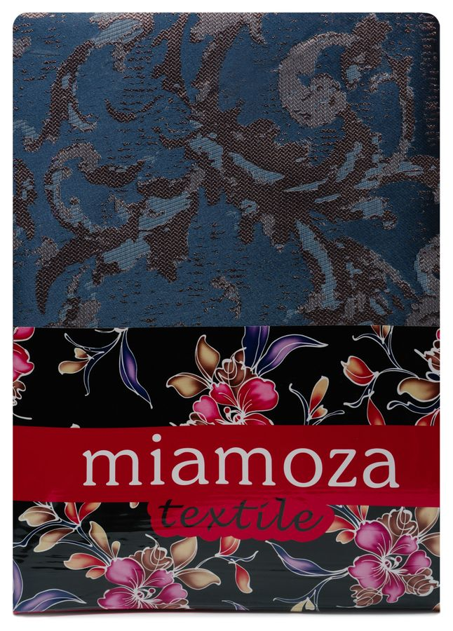 Штора портьерная Miamoza 270х160 см 1 шт серо-синяя, превью