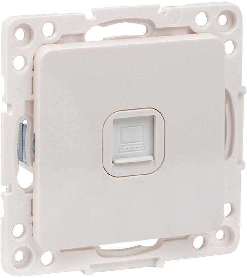 Розетка RJ-45 1 пост EKF Стокгольм/PROxima белый, превью