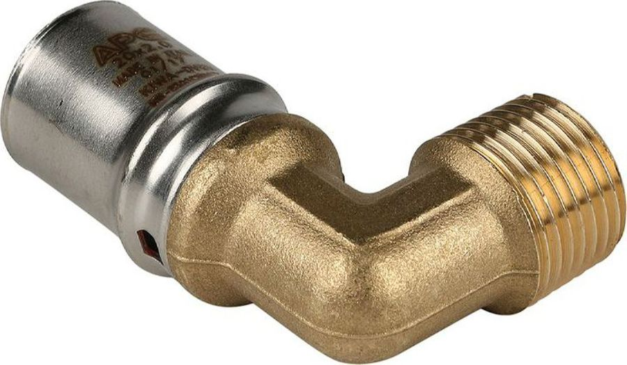 Угольник-переходник латунь STOUT 20xR 1/2", превью