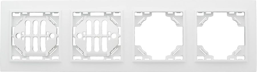 Рамка 4 поста EKF Минск ERM-G-304-10 бежевый, превью
