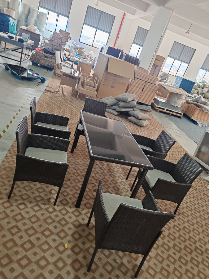 Набор мебели KD Rattan 6 кресел и стол искусственный ротанг, Арт. JS-R005, превью