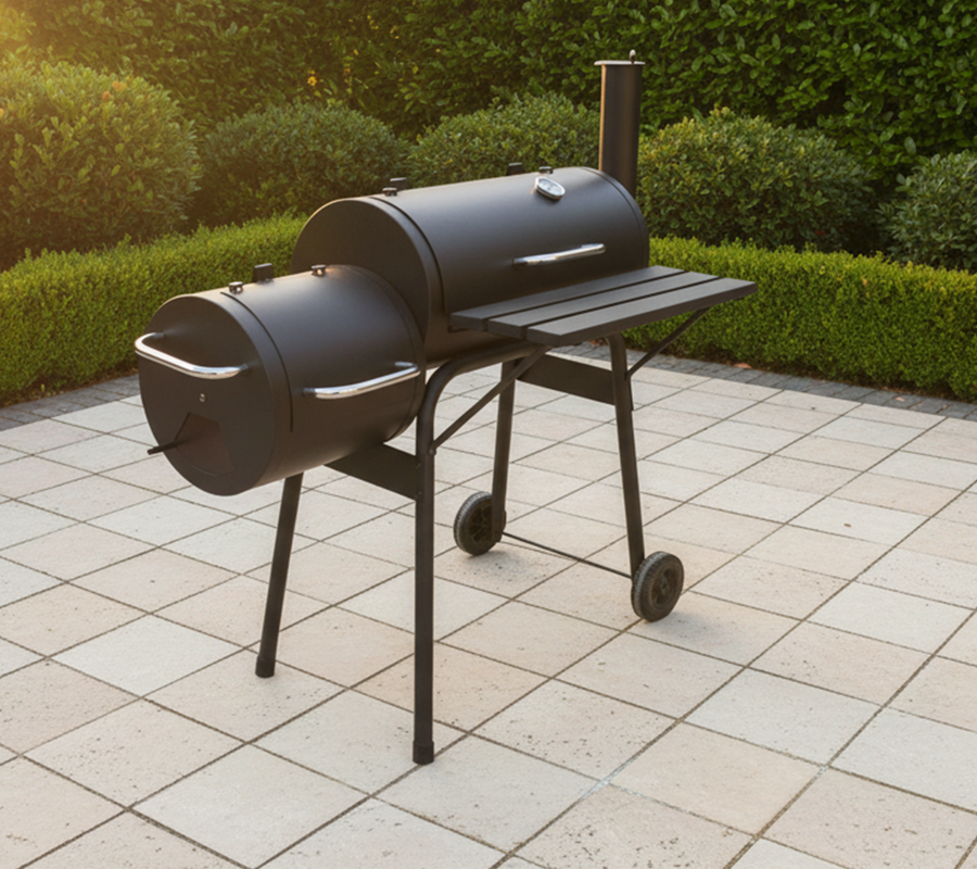 Гриль-бочка Tolly Smoker 116x63x107см, Арт. SPC-0252, предпросмотр