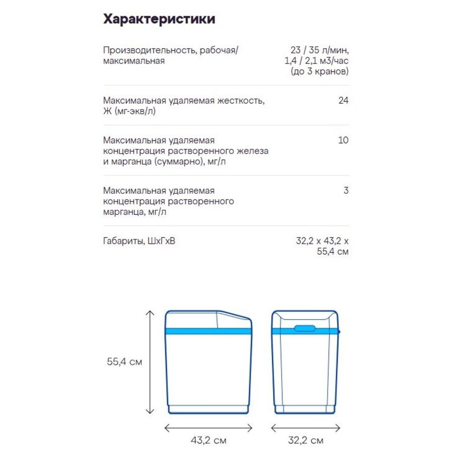 Кабинетная система АКВАФОР WS500, превью