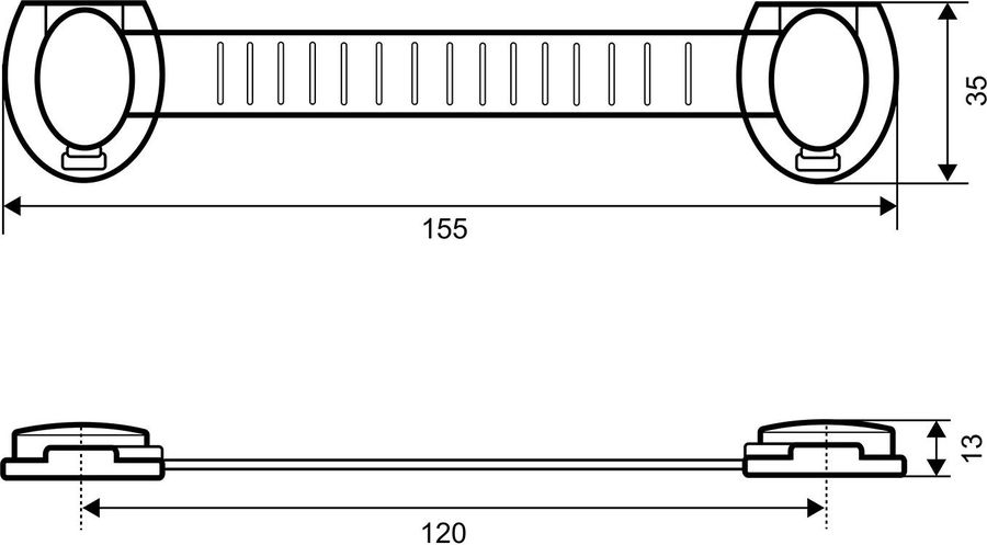 Блокиратор универсальный Palladium BS 4613 желтый, превью