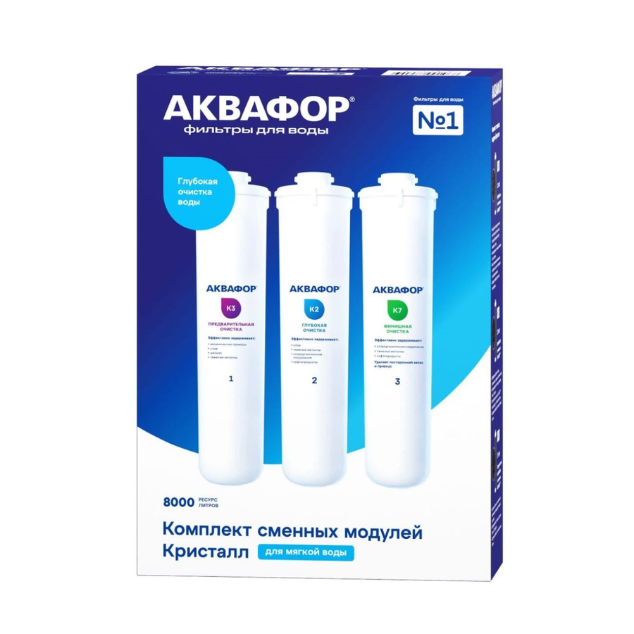 Комплект сменных модулей АКВАФОР К1030207, предпросмотр